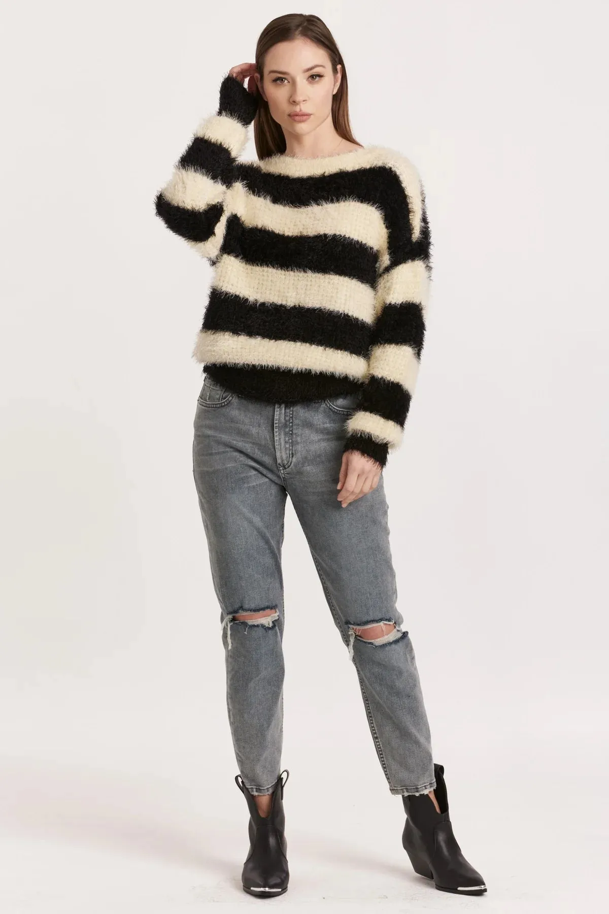 Isadora Stripe Sweater