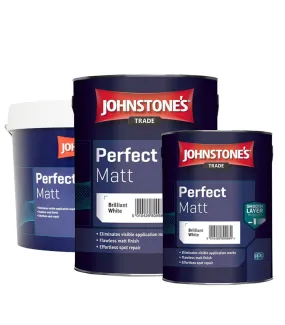 Johnstone's Trade Perfect Matt Paint - Brilliant White