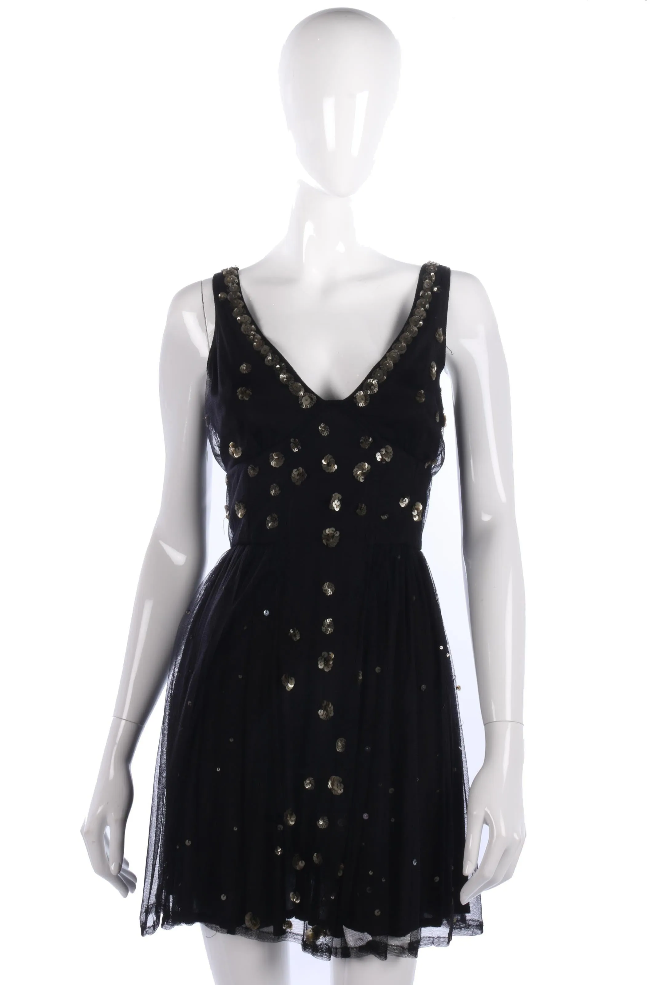 Kate Moss TOPSHOP sequinned dress size 12