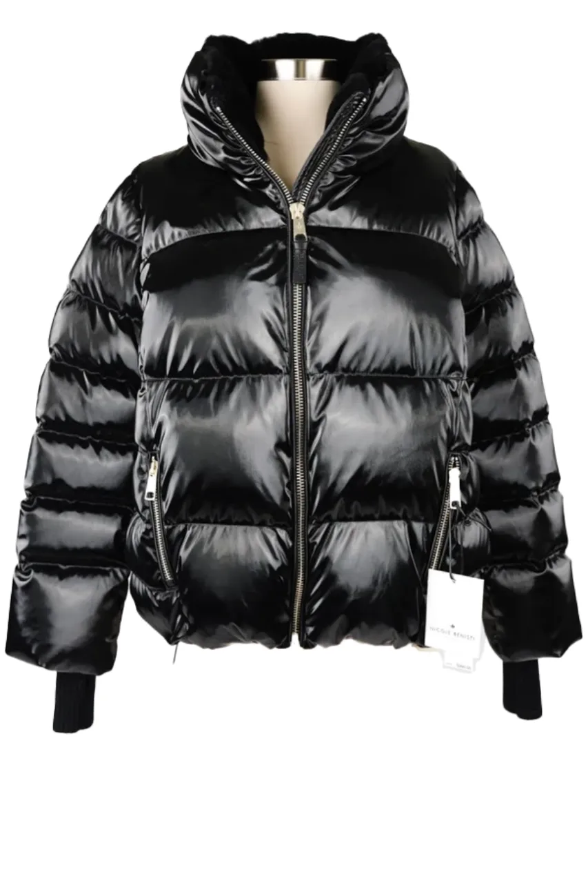 Kensington Shearling Collar Puffer Jacket