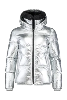 Legacy Leather Metallic Ski Jacket