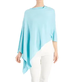 Lightweight Poncho - Aqua