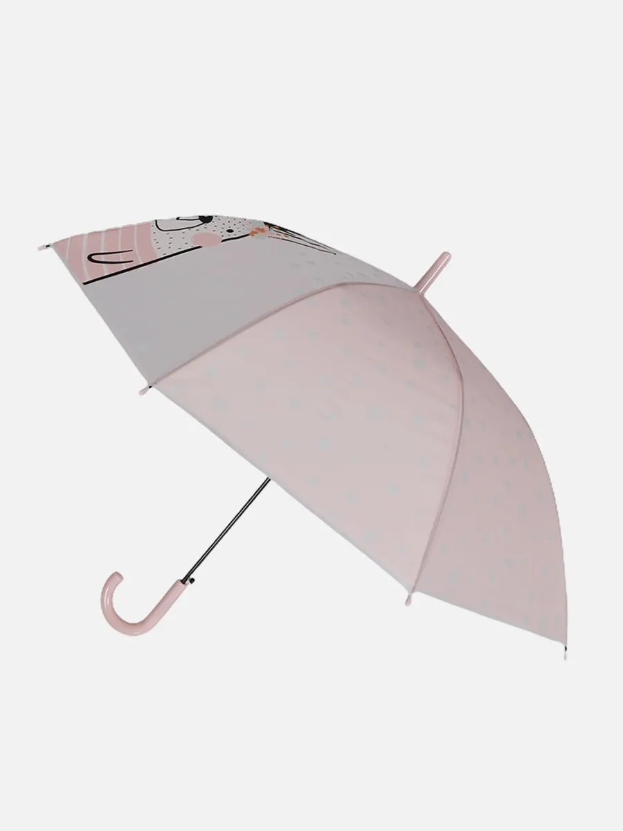 Little Surprise Box Translucent Kelly-Jo all over teddy paws Rain and All-season Umbrella for Kids & Adults.