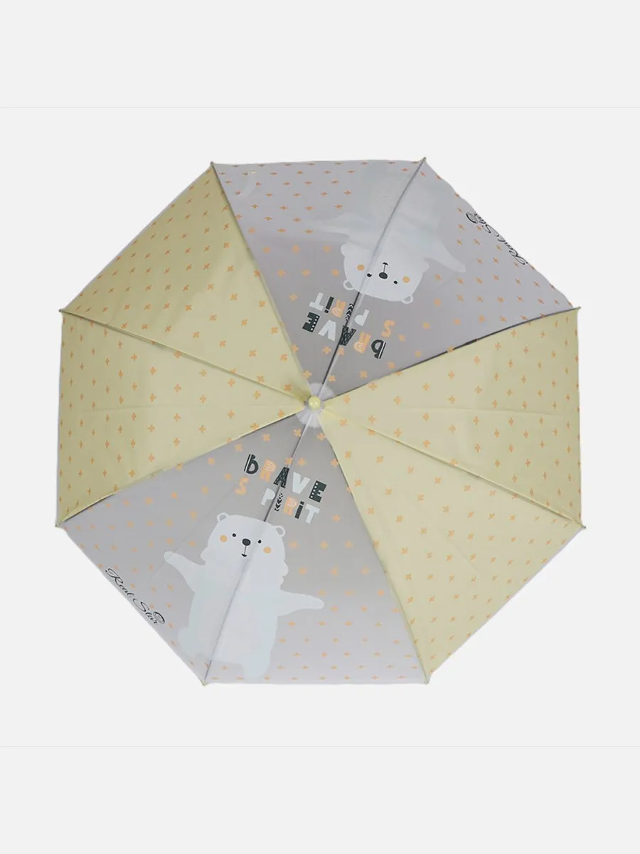 Little Surprise Box Translucent Kelly-Jo all over teddy paws Rain and All-season Umbrella for Kids & Adults.