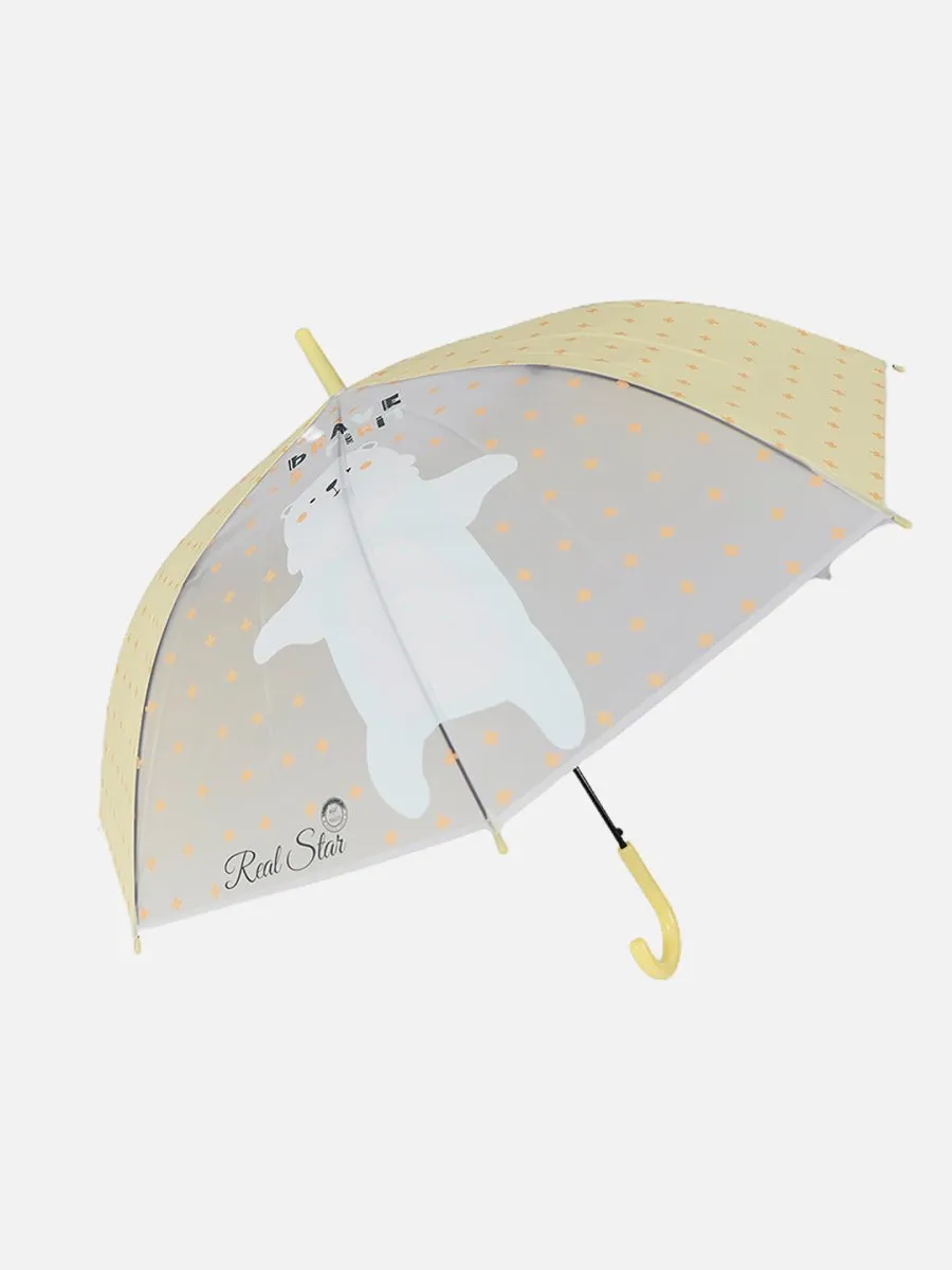 Little Surprise Box Translucent Kelly-Jo all over teddy paws Rain and All-season Umbrella for Kids & Adults.