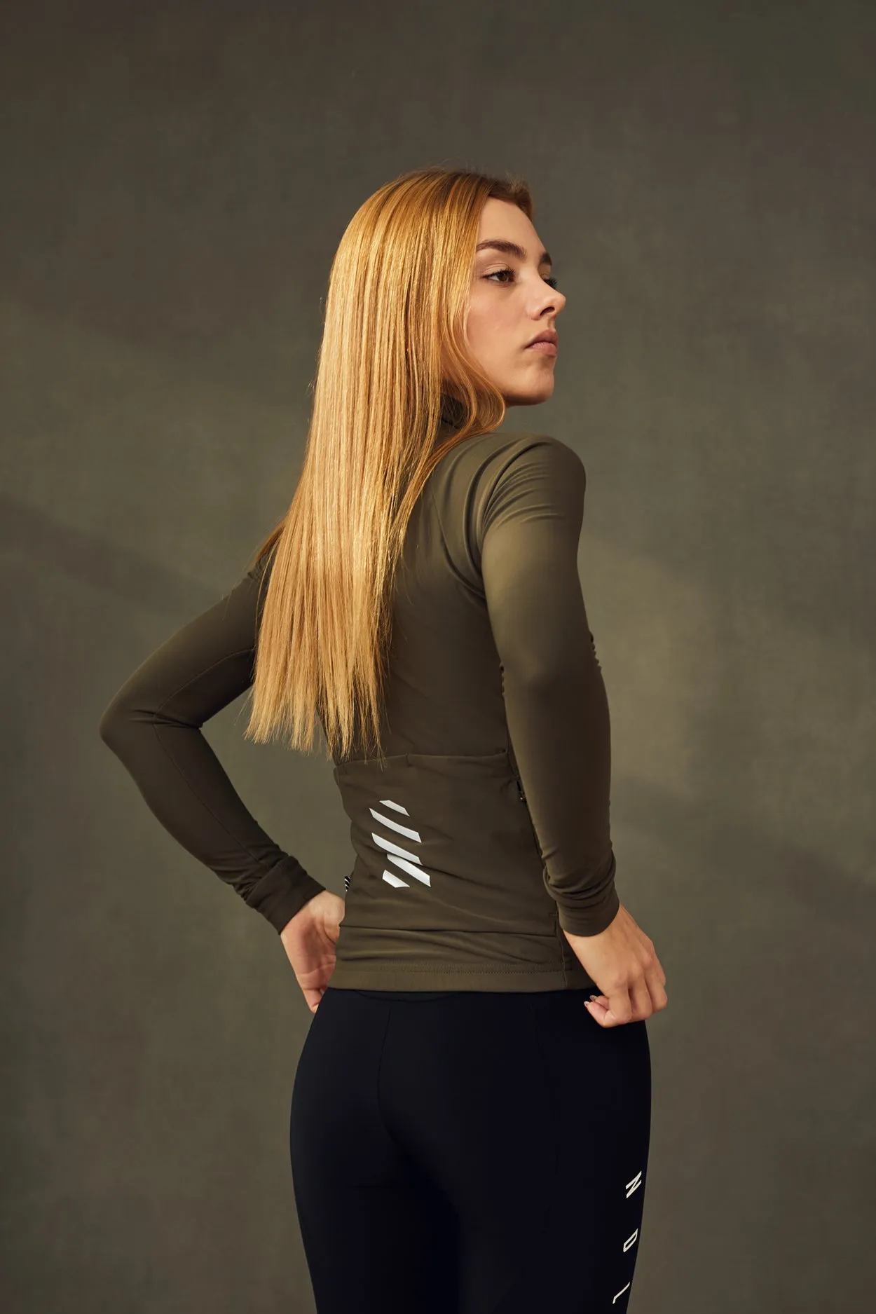 Long Sleeve Jersey - Dark Olive