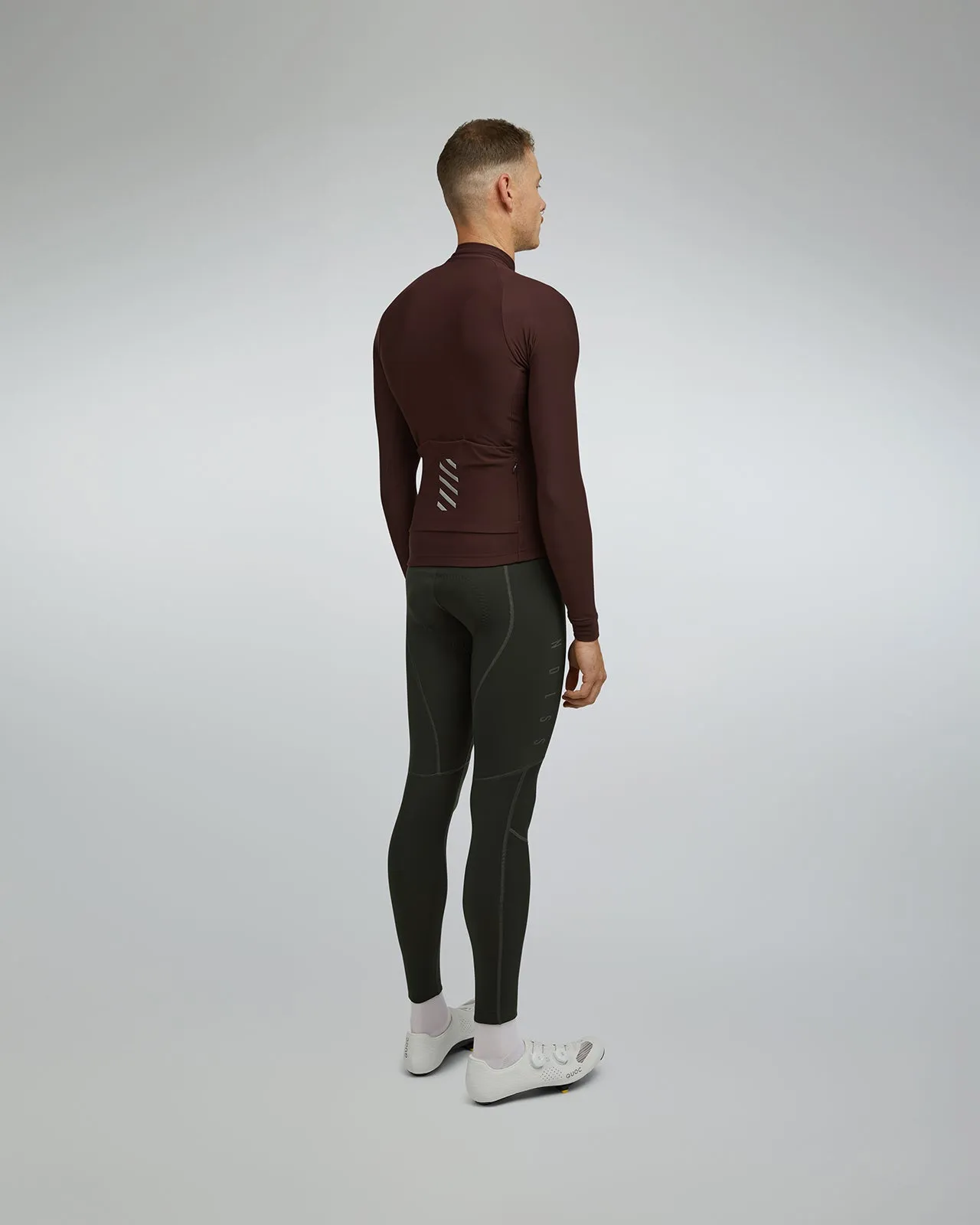 Long Sleeve Jersey - Wine