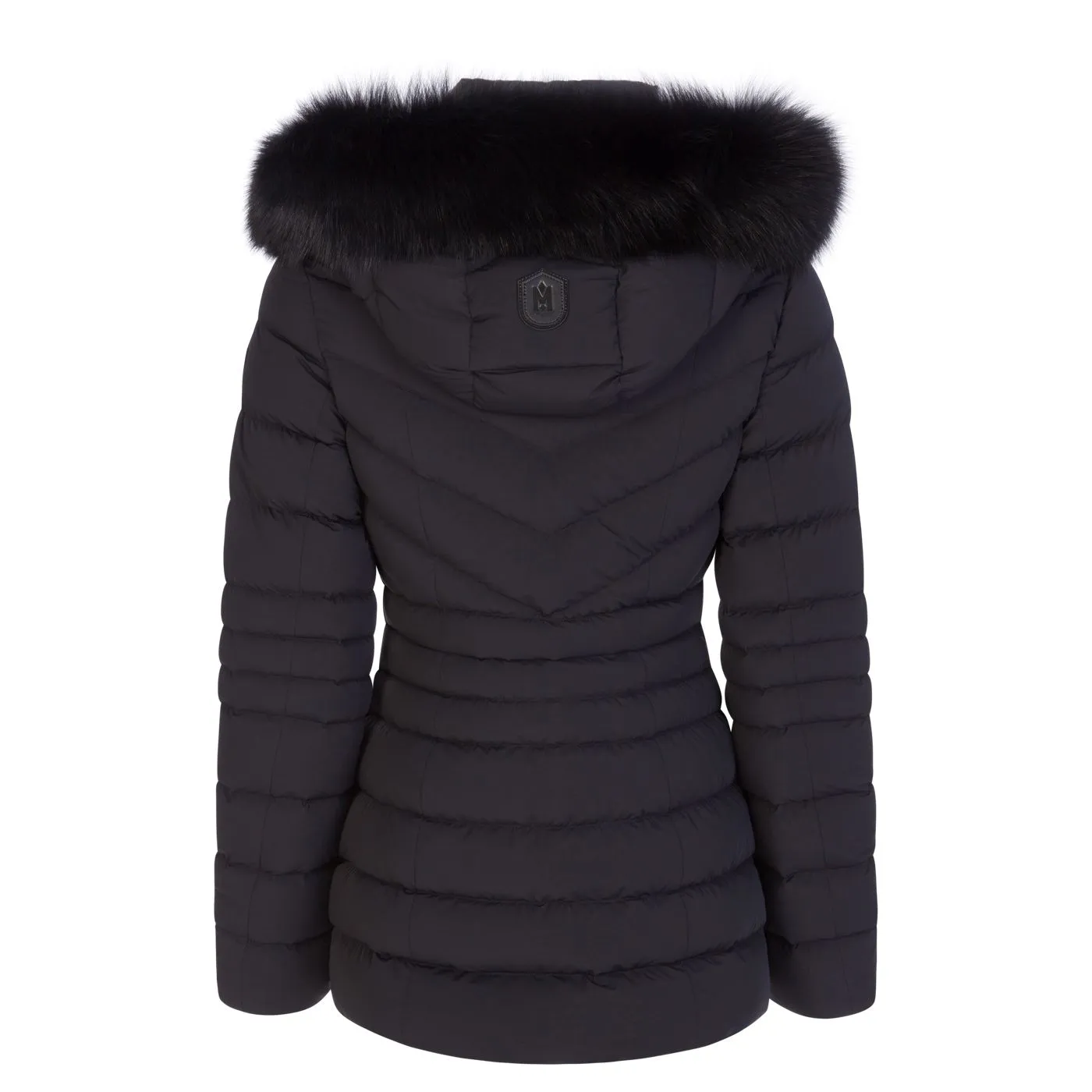 MACKAGE PATSY-BX - Agile-360 Down Jacket With Blue Fox Fur