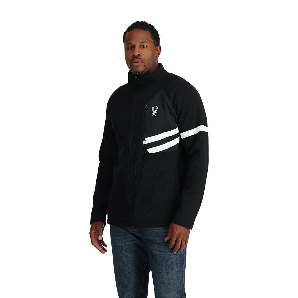 Mens Wengen Bandit Full Zip - Black