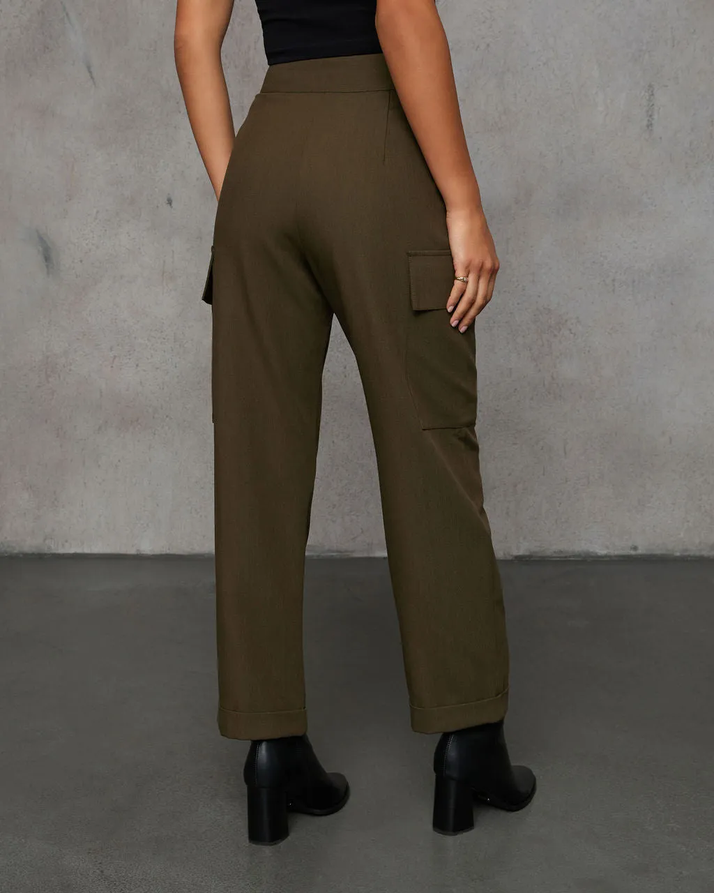 Miriam High Waisted Belted Trouser