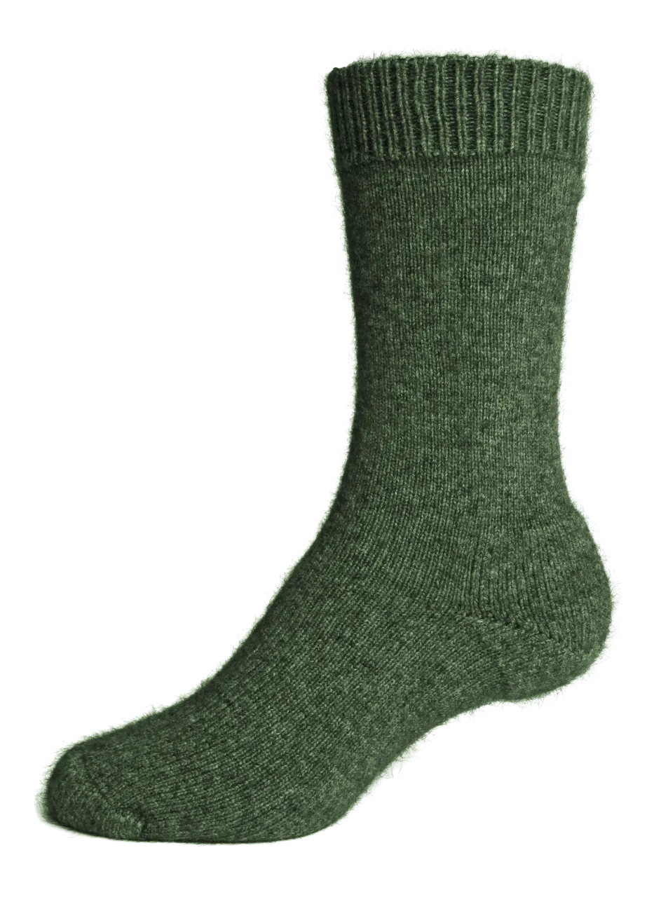 Noble Wilde Possum Merino Socks Black