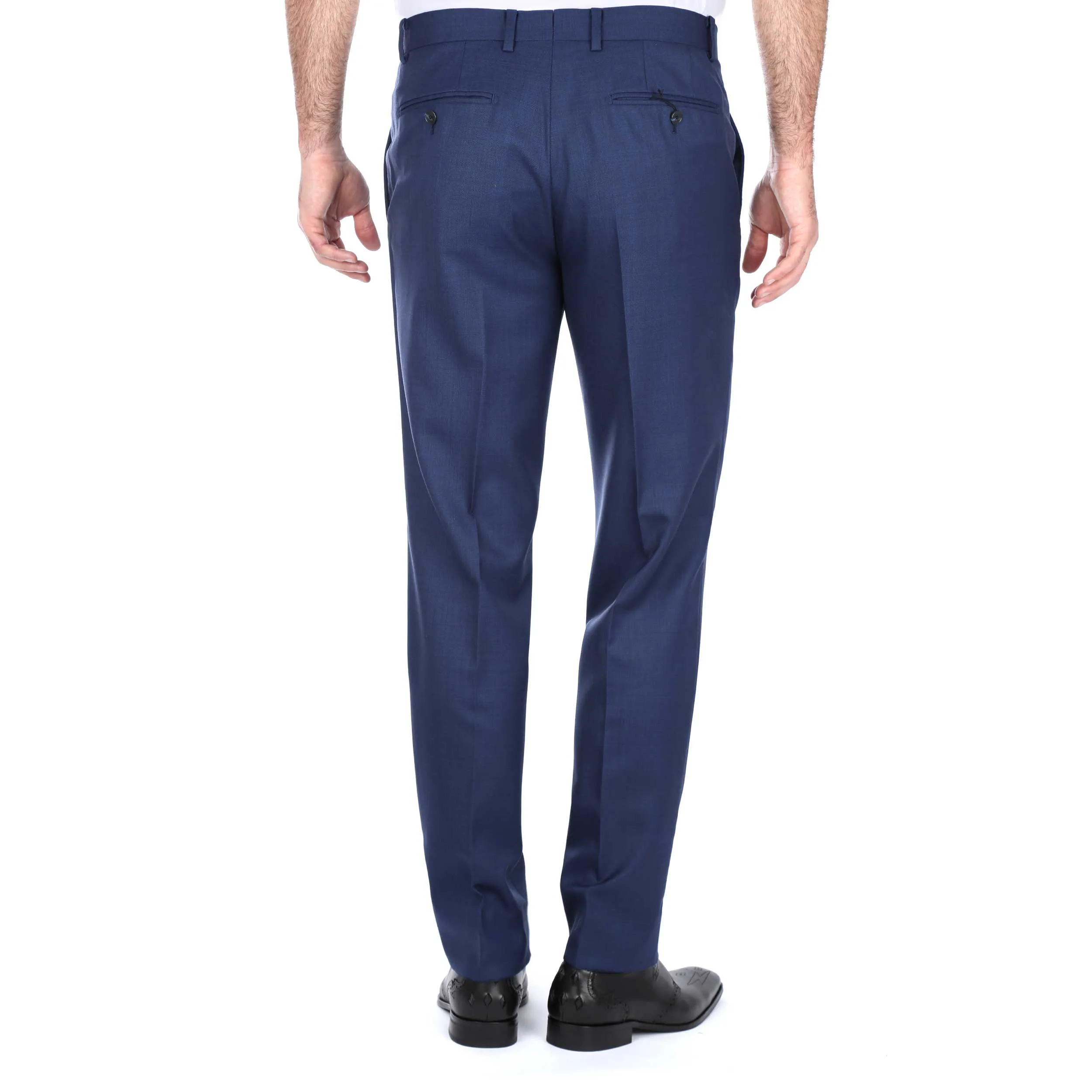 Norton Barrie Bespoke T40 Trouser in Blue