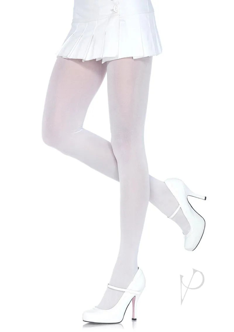 Nylon Tights Os White(disc)