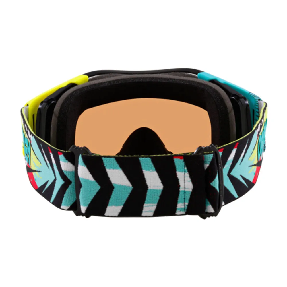 Oakley Airbrake Jeffrey Herlings Signature Goggles - Prizm MX Bronze Iridium Lens (Red/Yellow/Blue)