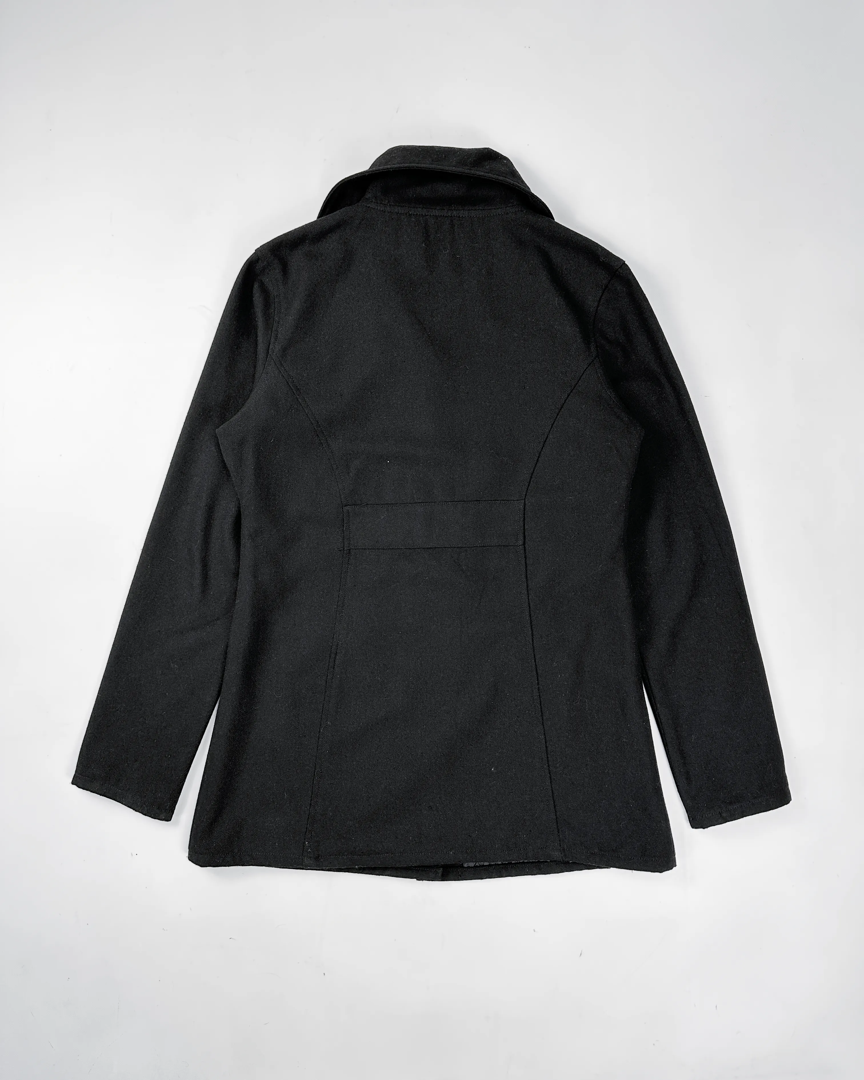 Oakley Wool 3-Button Black Logo Coat 2000's