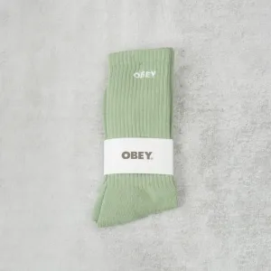 Obey Bold Socks - Iceberg Green