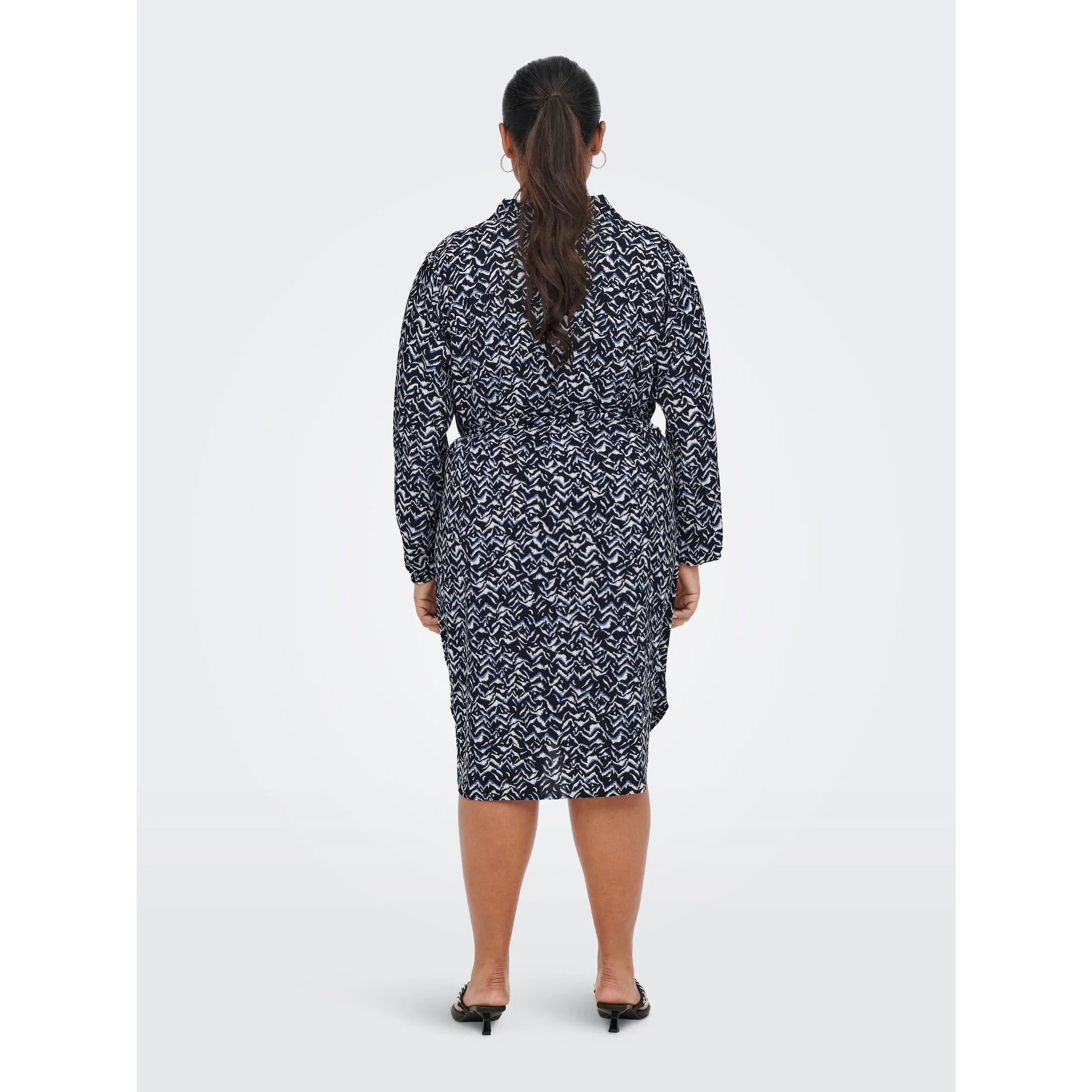 Only Carmakoma Shirt Dress in Blue