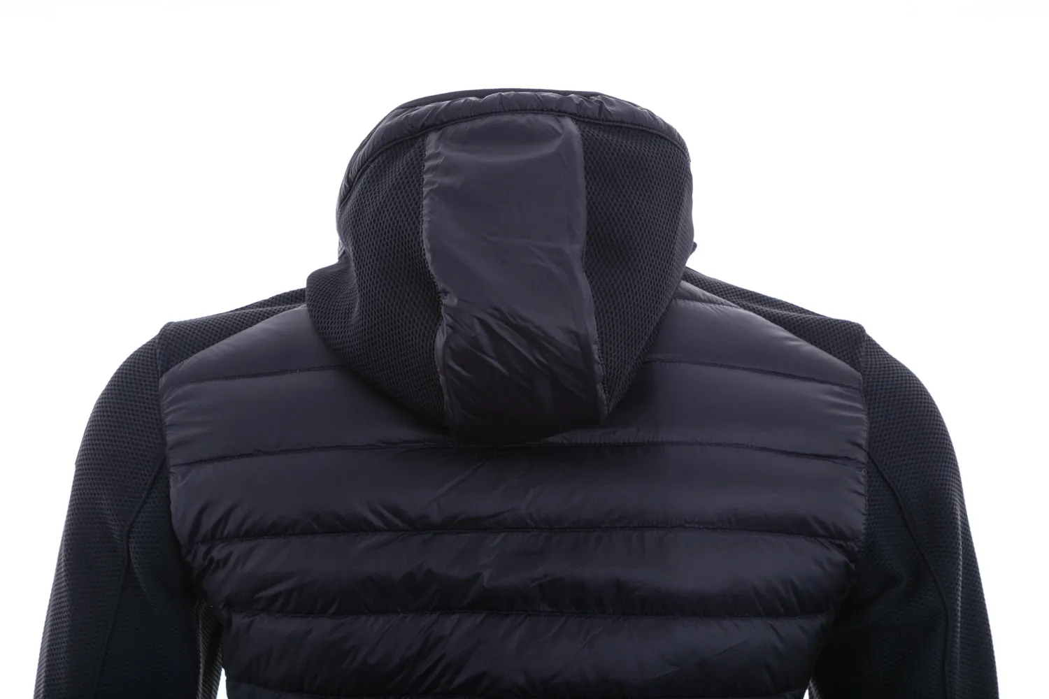 Parajumpers Nolan Quilted Hooded Jacket in Navy