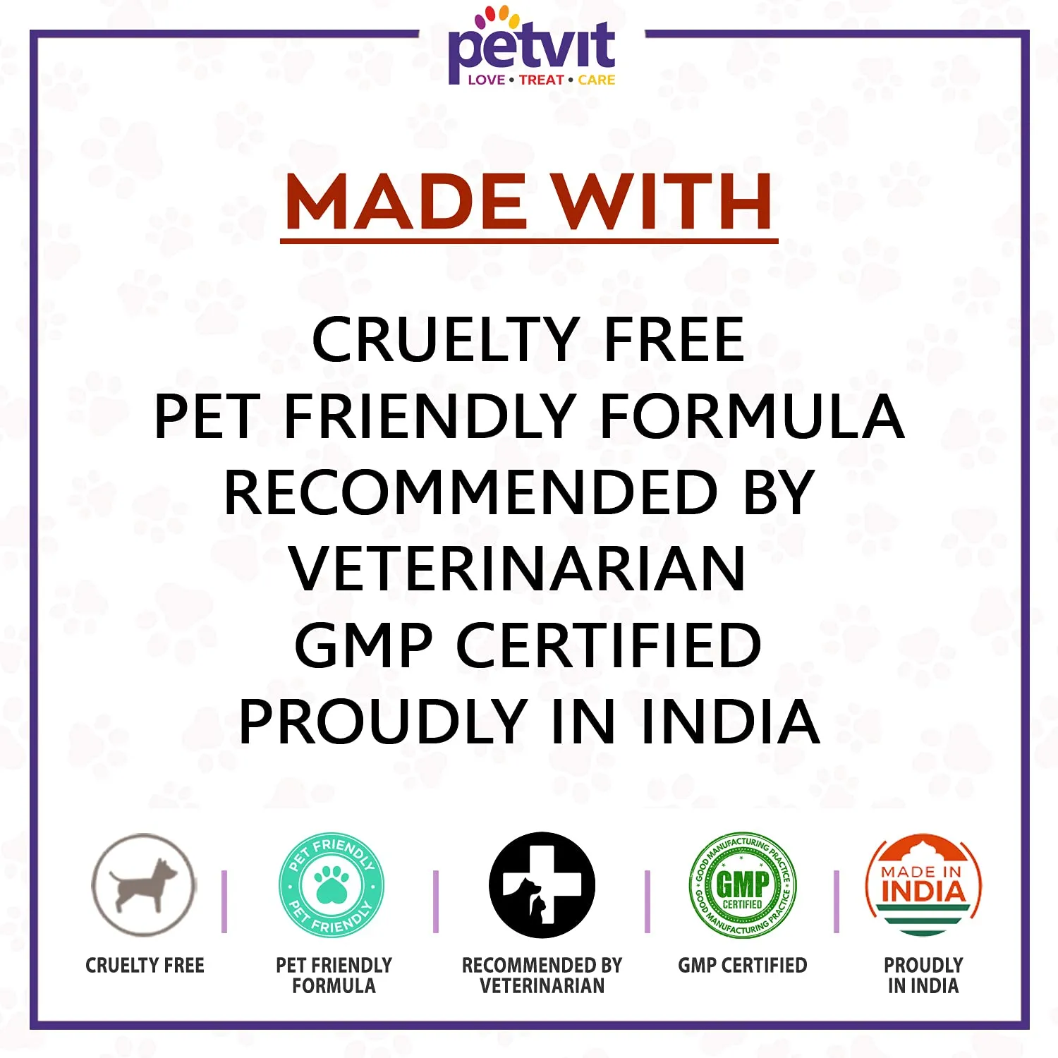 Petvit Detangle & Shine Shampoo with Tulsi Oil |Detangles & Conditions for Soft/Shiny/Healthy Coat, Vegan & Cruelty-Free, pH Balanced, Hypoallergenic, for All Breed Dog/Cat - 200ml, White, (39)