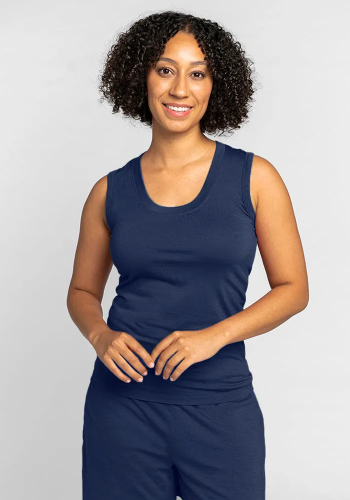 Phoebe Lounge Tank - Starry Night