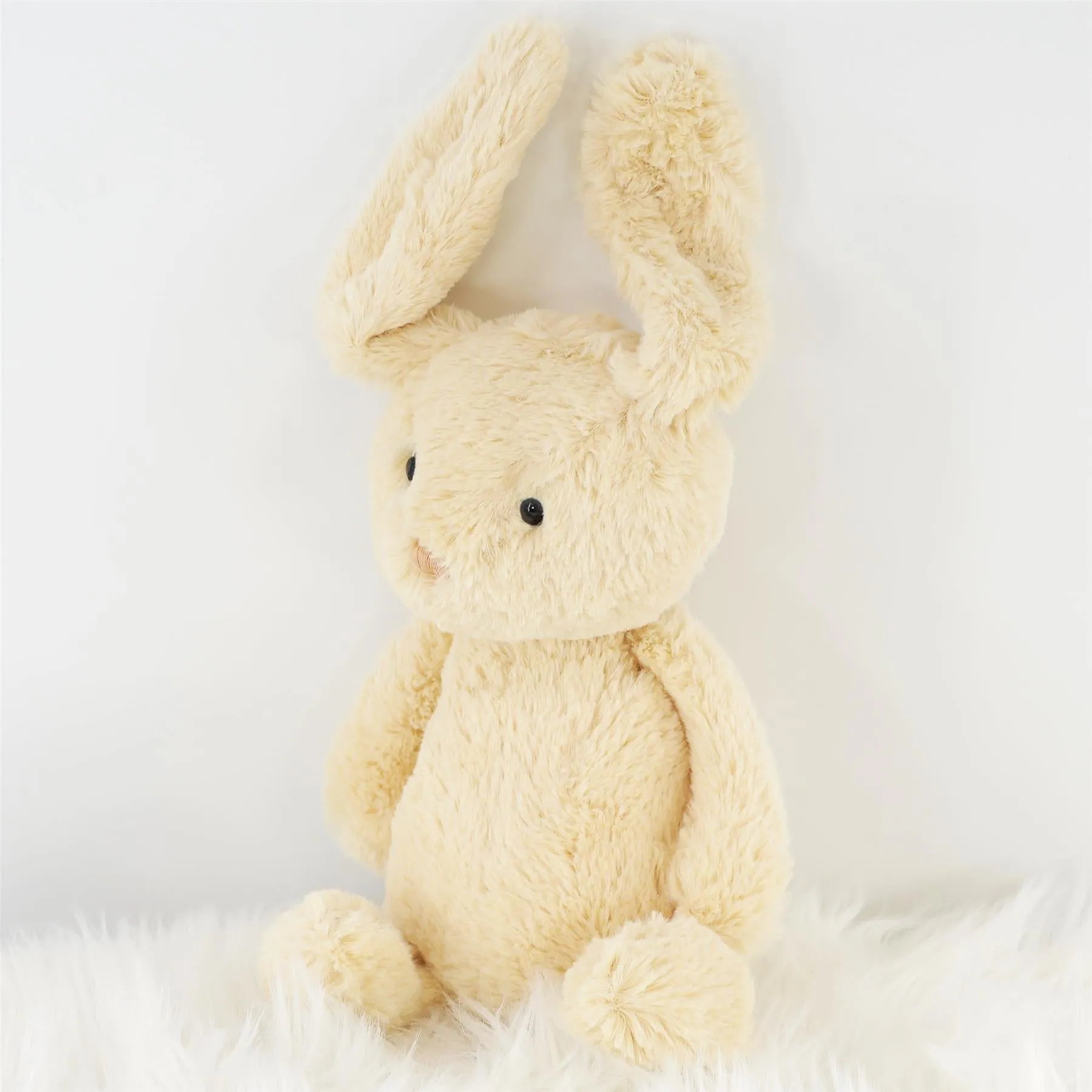 Plush Beige / Cream Bunny Rabbit