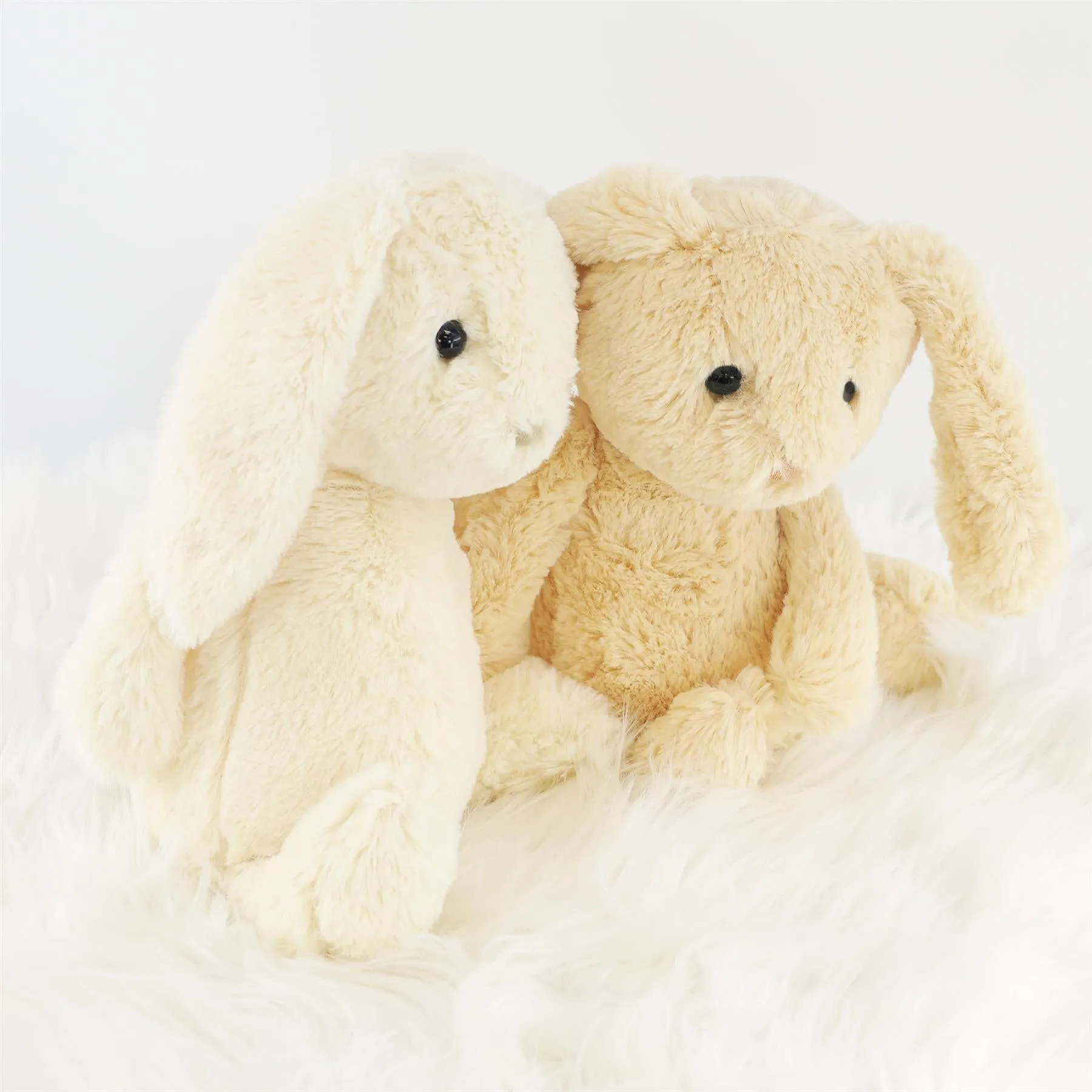 Plush Beige / Cream Bunny Rabbit