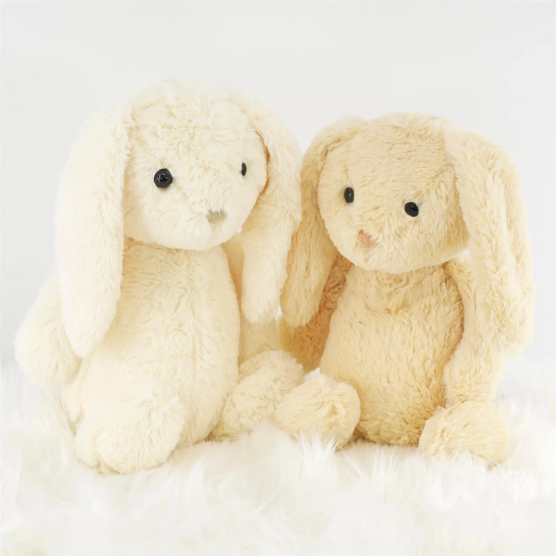 Plush Beige / Cream Bunny Rabbit