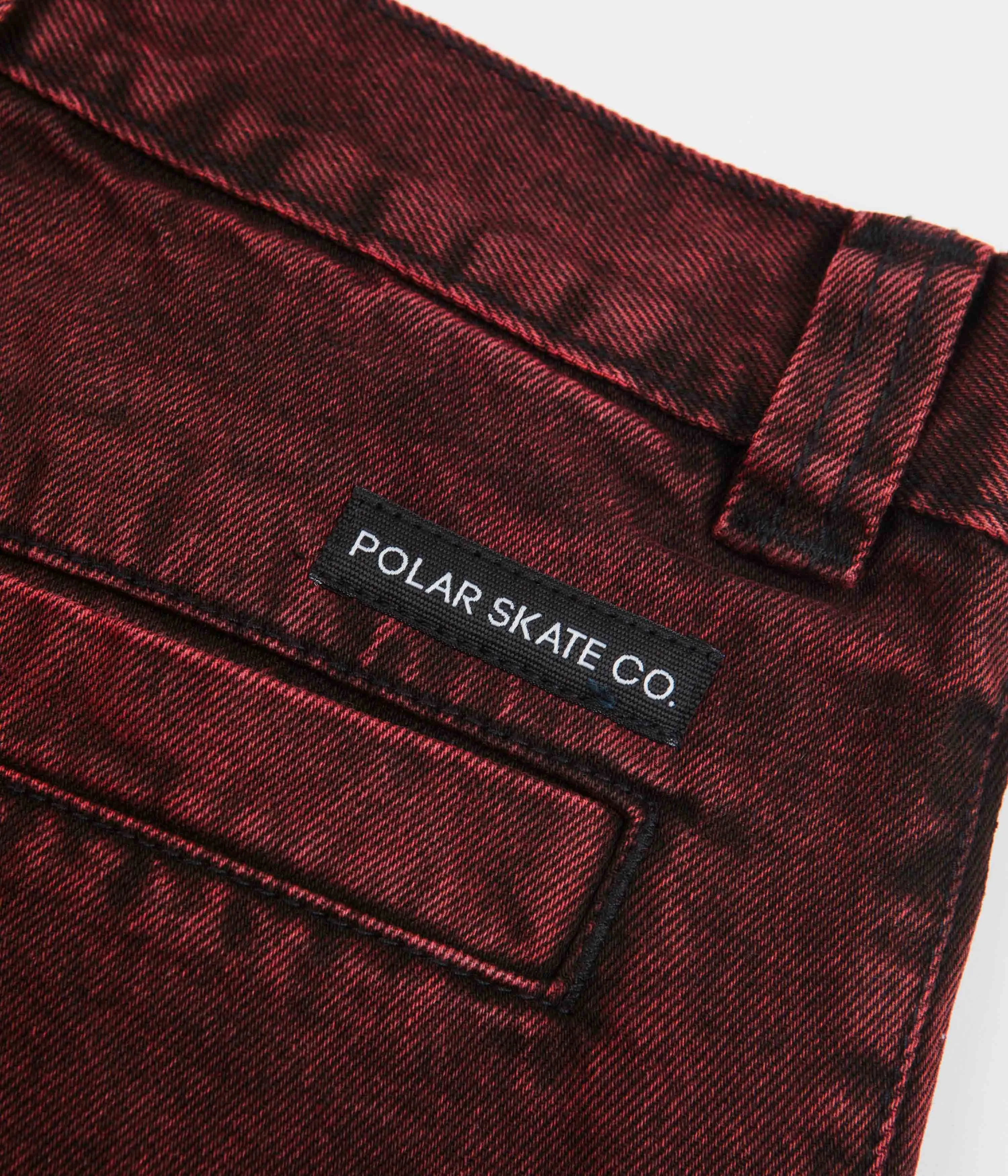 Polar Grund Chinos - Red Black