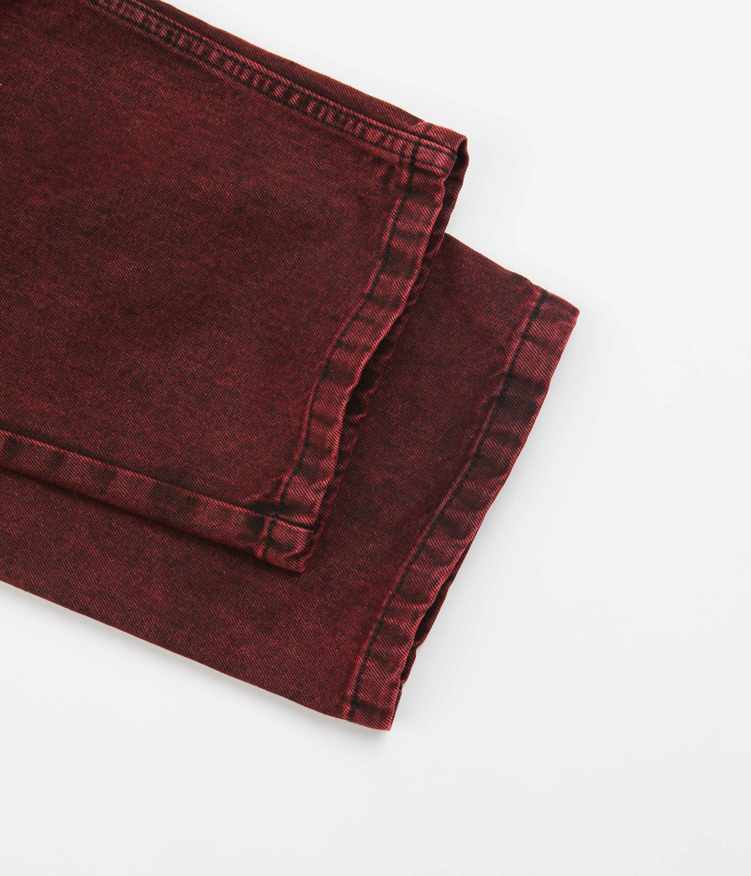 Polar Grund Chinos - Red Black