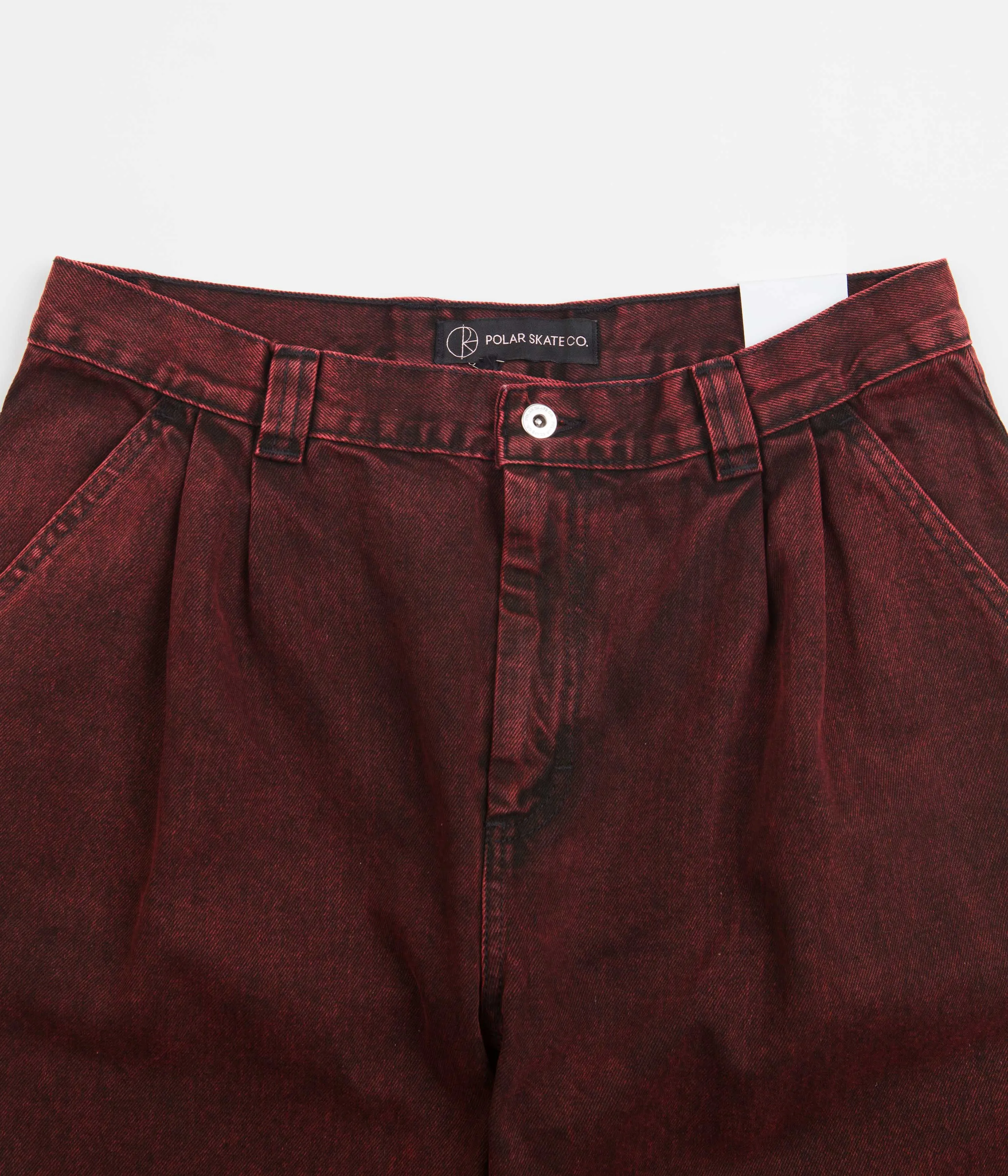 Polar Grund Chinos - Red Black