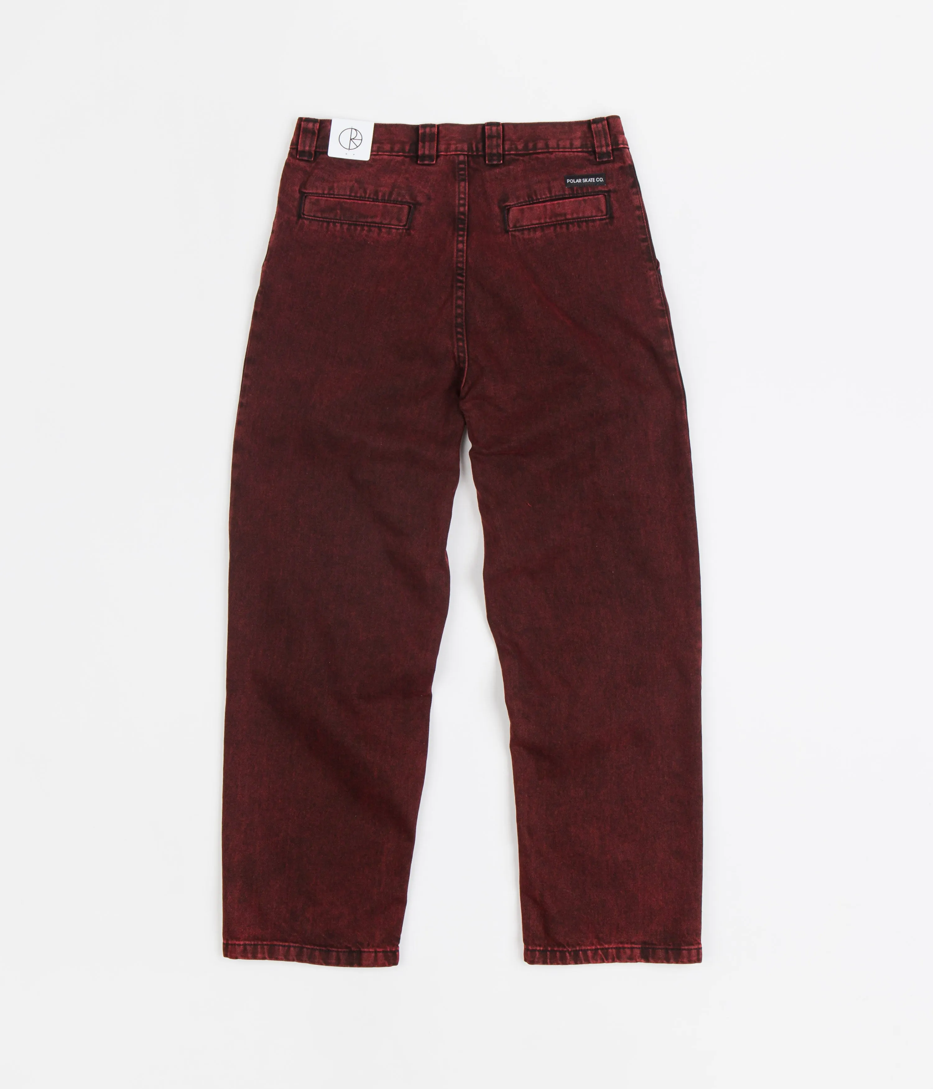 Polar Grund Chinos - Red Black