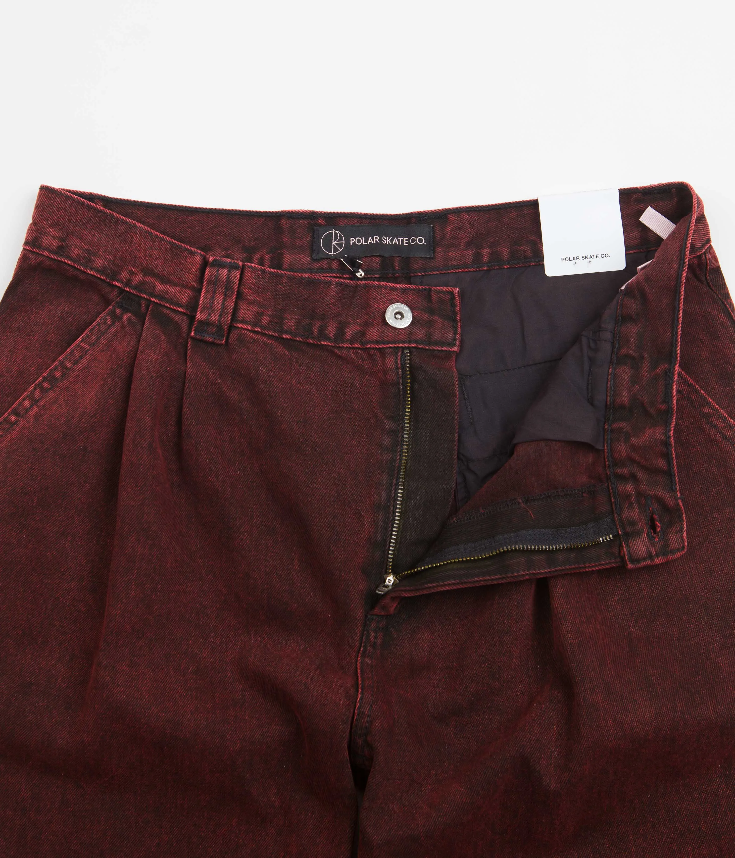 Polar Grund Chinos - Red Black