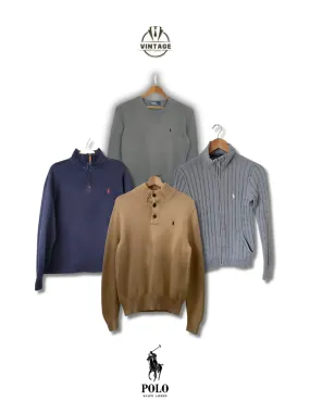 Polo Ralph Lauren Cable Knit / Half Zip and V/Round Neck Sweaters