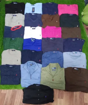 Polo ralph lauren sweater 25 pieces