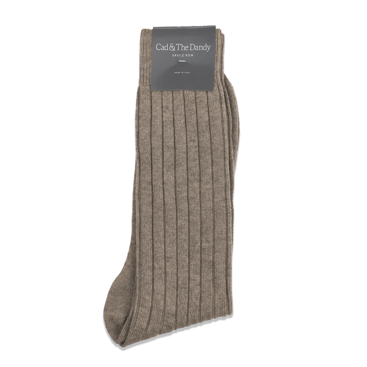 Pure Cashmere Socks in Oatmeal