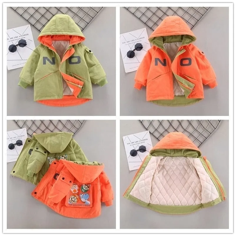 "Austin" Sporty Hooded Children's Coat