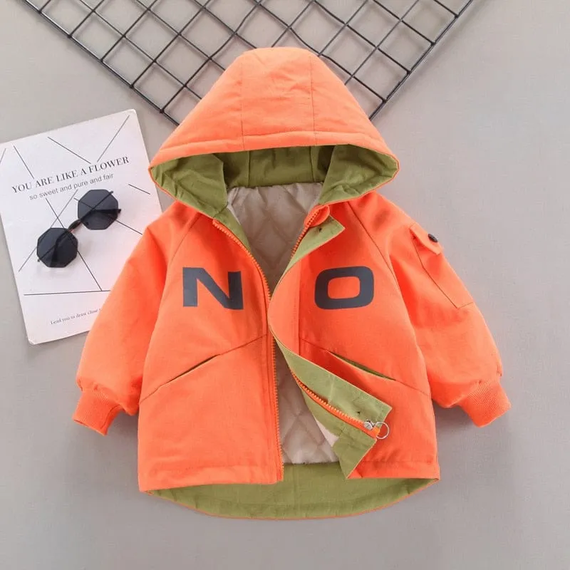 "Austin" Sporty Hooded Children's Coat