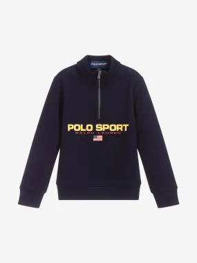 Ralph Lauren Boys Sweater - Polo Sport Half Zip Sweater