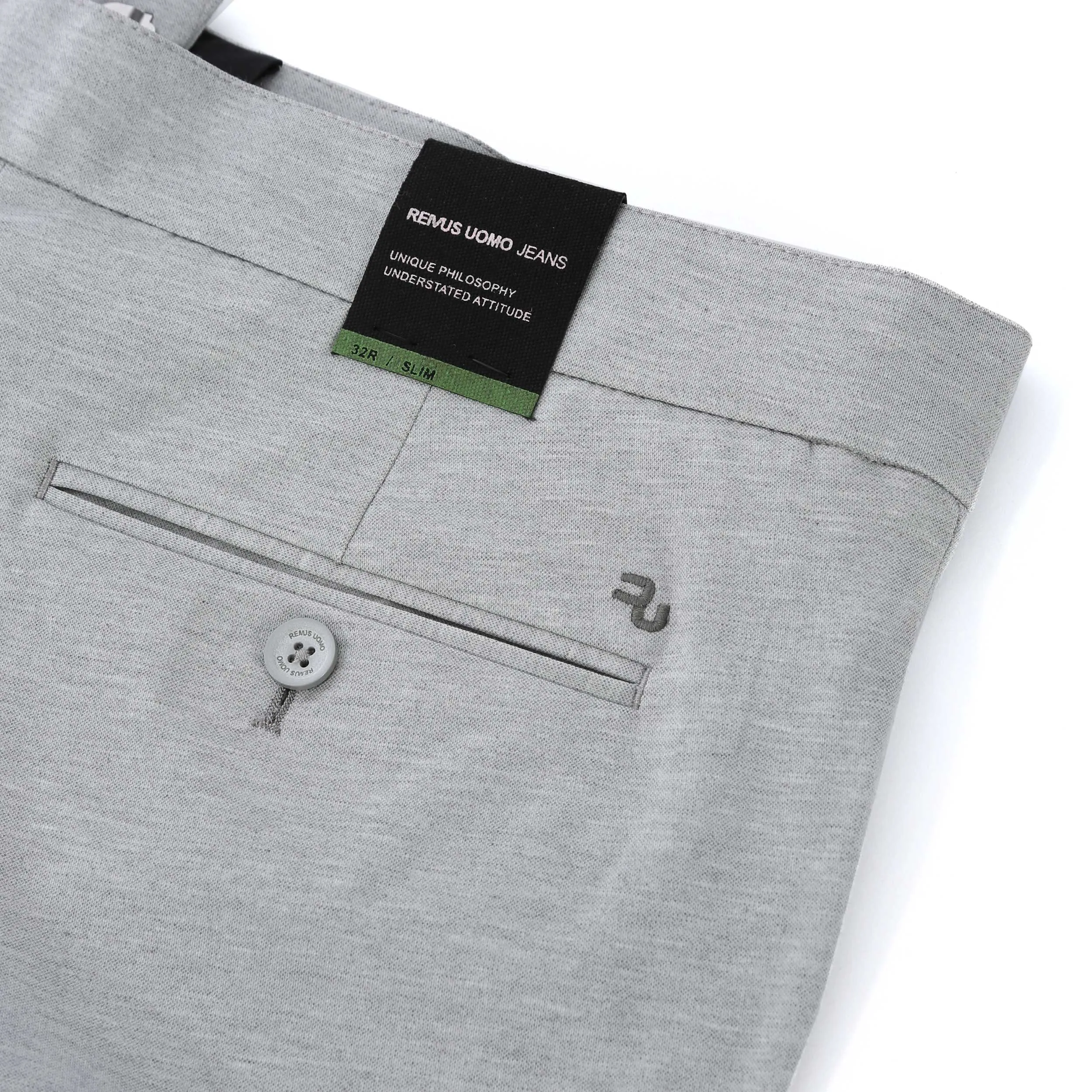 Remus Uomo Sondrio Trouser in Grey