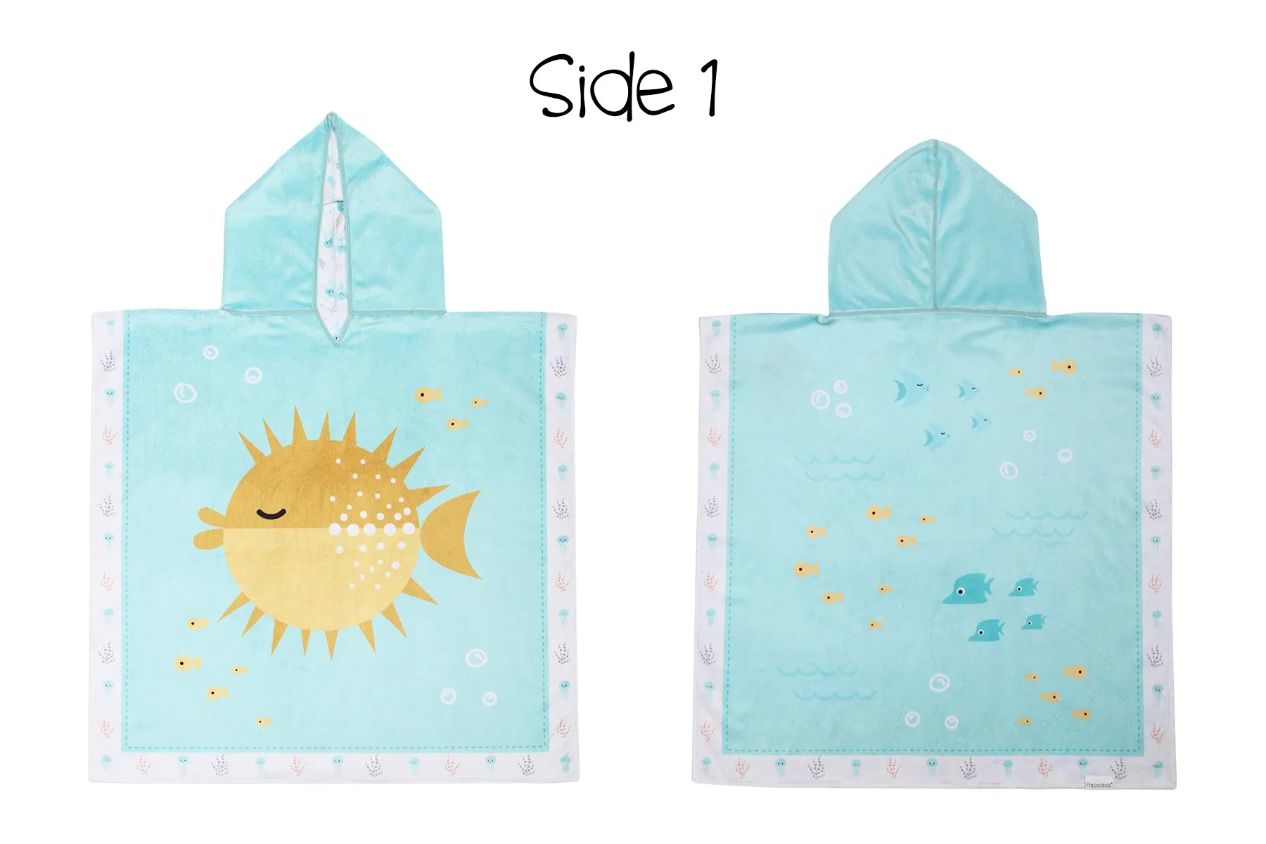 Reversible Kids Cover Up - Fish | Jellyfish