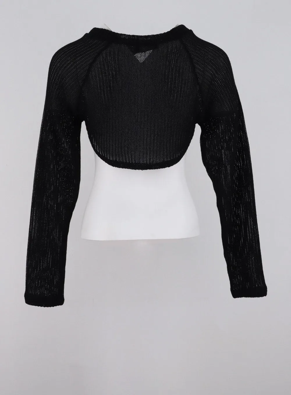 Ribbed Knit Bolero IG304