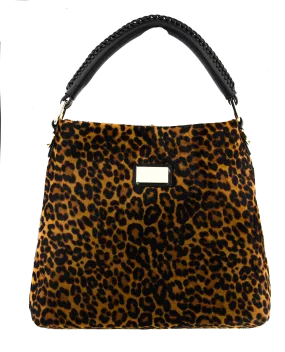 ROBERTO FESTA TEDDY BAG LEOPARD CAVALLINO