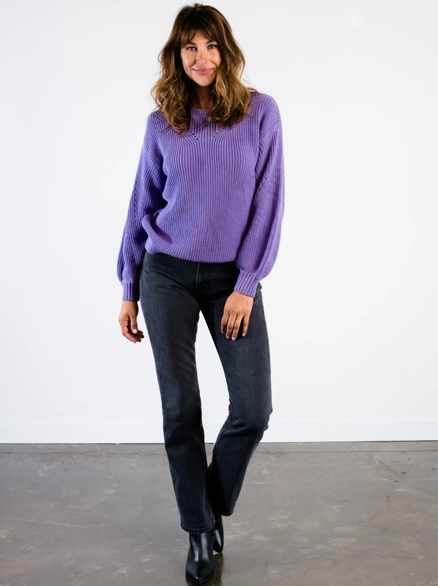 Sarah Billow Sleeve Sweater