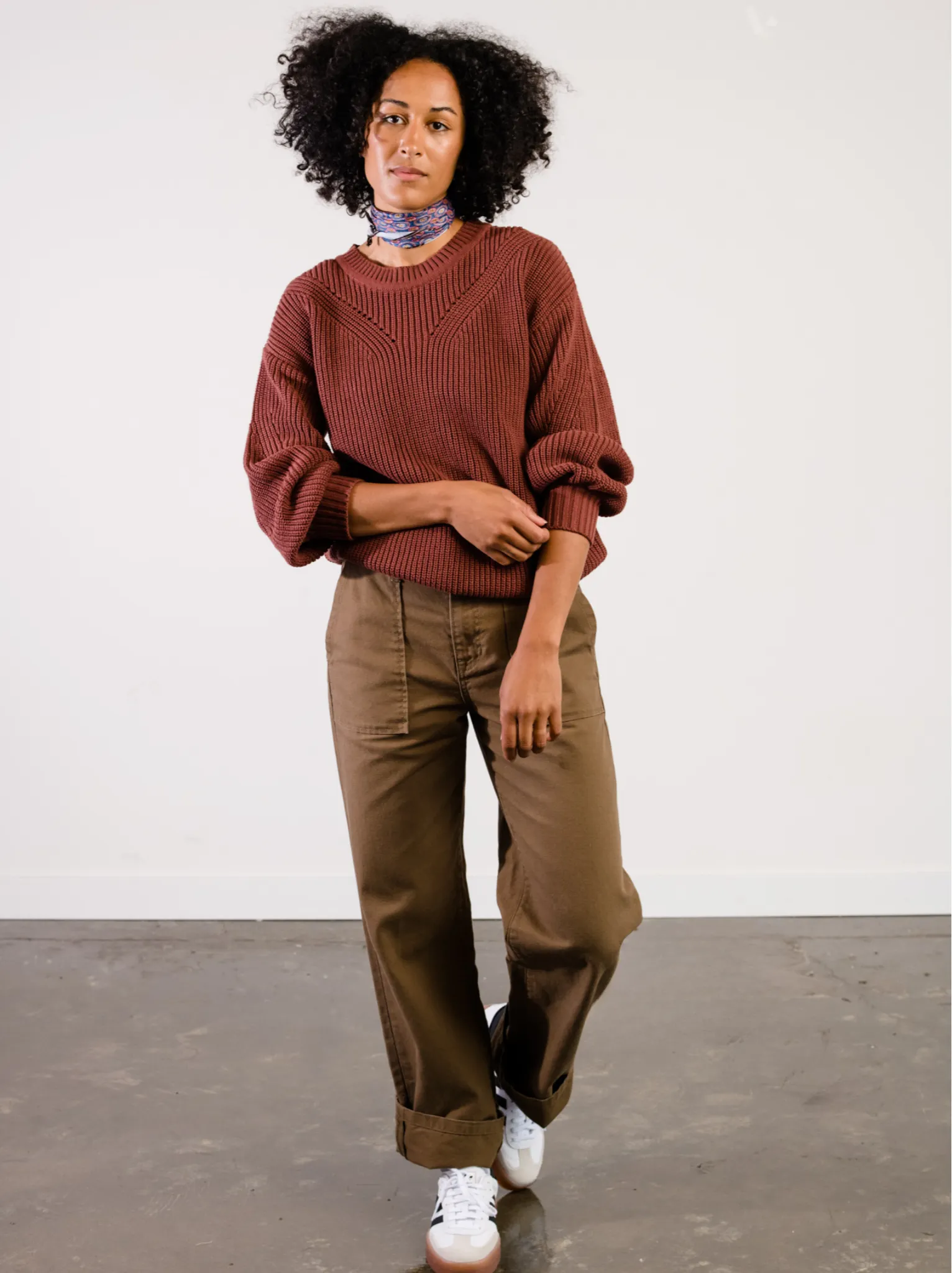 Sarah Billow Sleeve Sweater