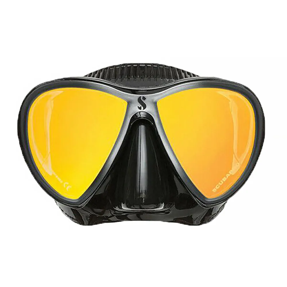 Scubapro Synergy Twin Lens Dive Mask Mirrored Silver / Black