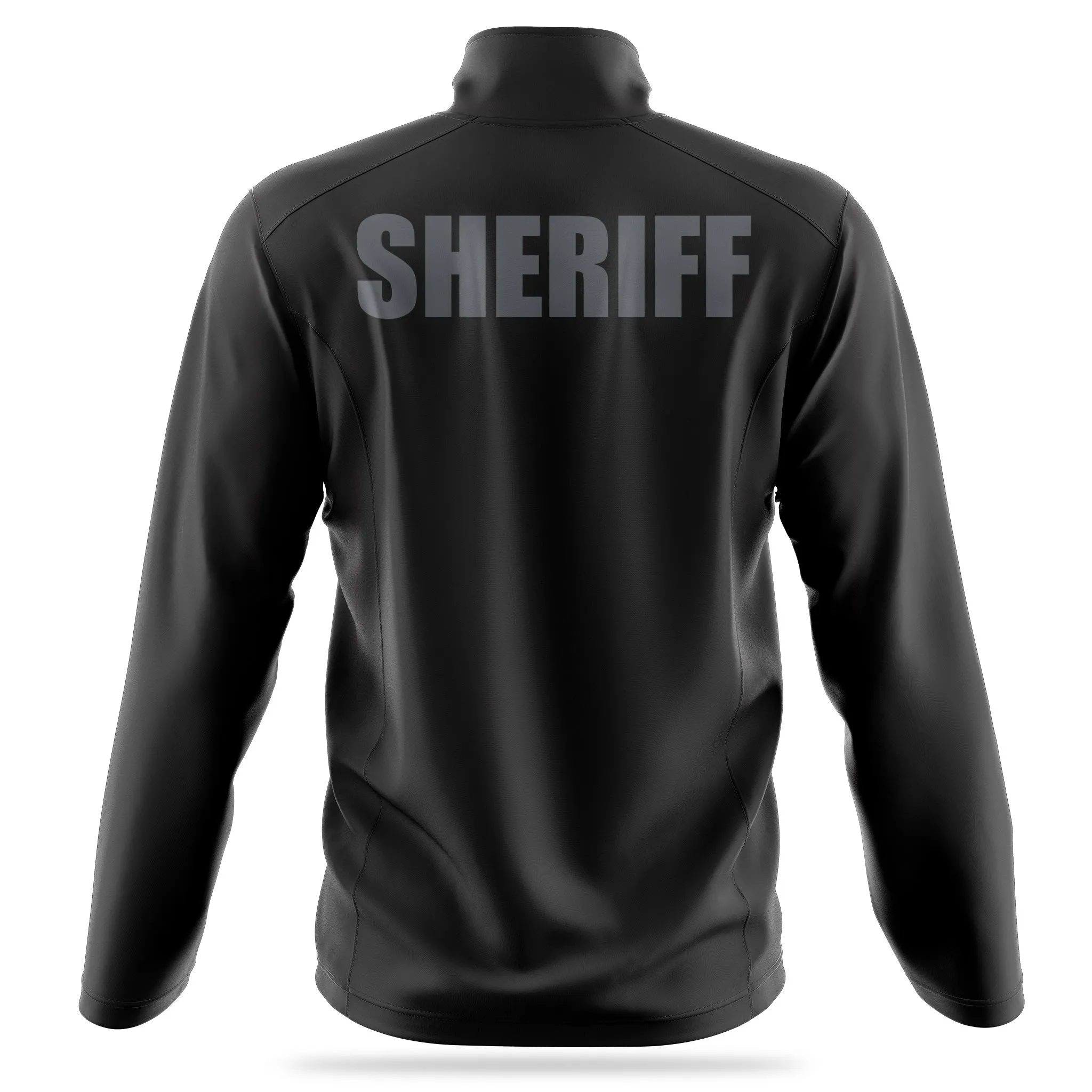 [SHERIFF] Soft Shell Jacket [BLK/GRY]