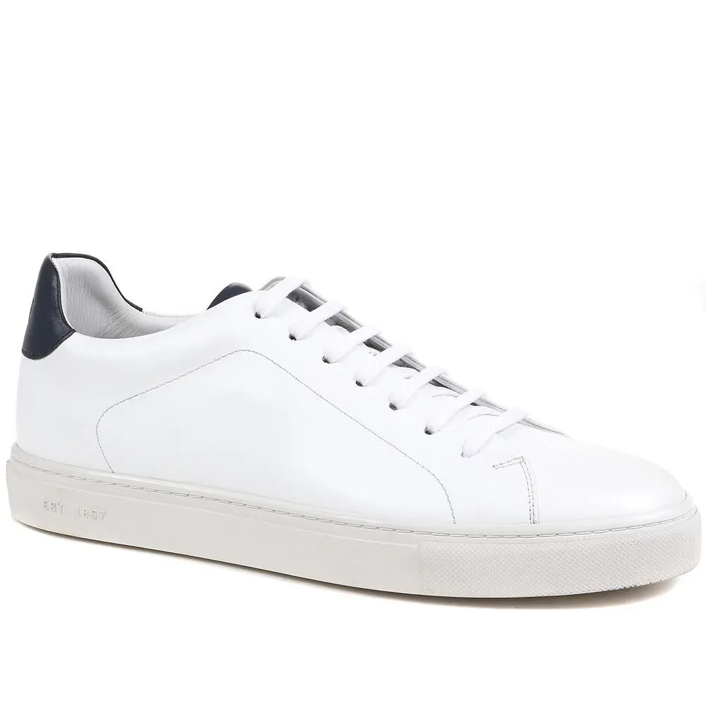 Singapore Leather Lace-Up Trainers - SINGAPORE / 322 065