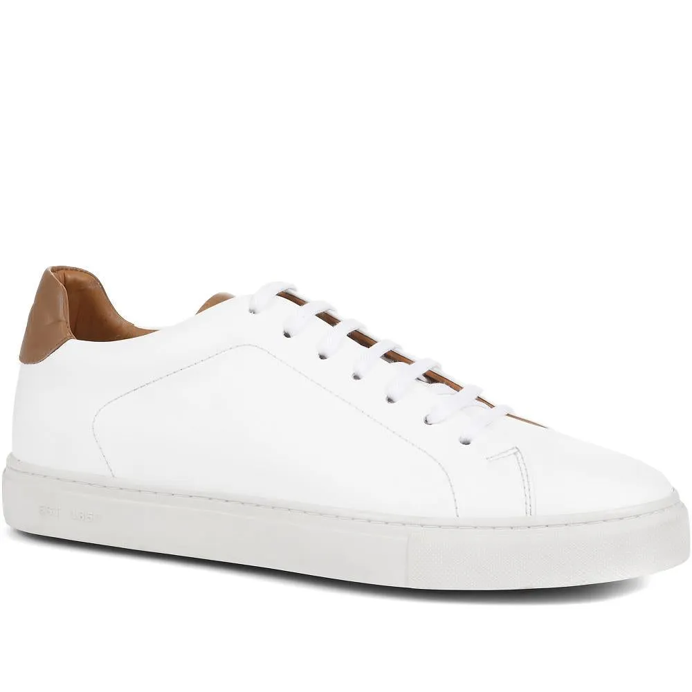 Singapore Leather Lace-Up Trainers - SINGAPORE / 322 065