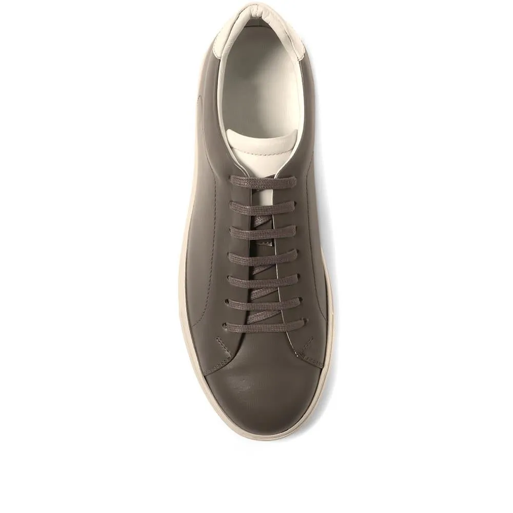 Singapore Leather Lace-Up Trainers - SINGAPORE / 322 065