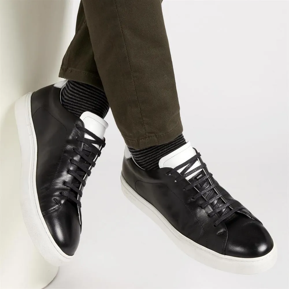 Singapore Leather Lace-Up Trainers - SINGAPORE / 322 065